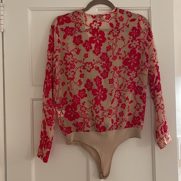 Devlin floral long sleeve bodysuit - Picture 2 of 2